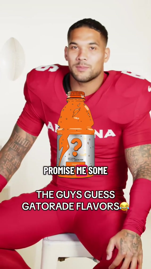 Is Will the Gatorade whisperer? 
#gatorade #azcardinals #nfl #guess