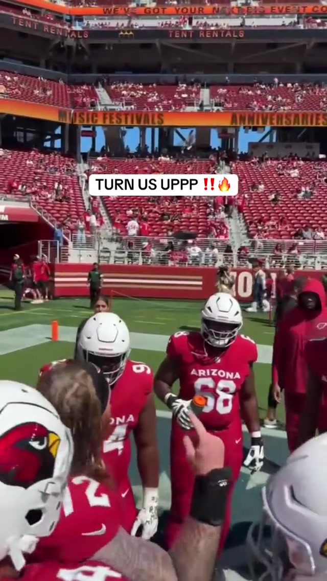 IT’S GAME TIME BABY ‼️
#azcardinals #nfl