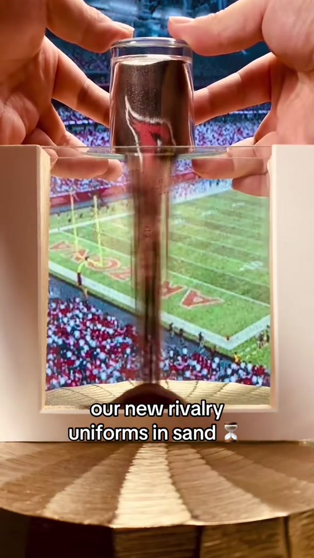 new unis are a work of art 🖼️ #sand #nike #nfl #rivalry