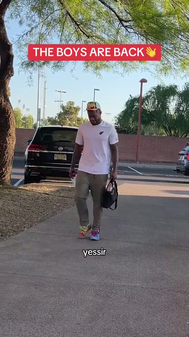 we baaaack😏 #azcardinals #nfl #football #arizona 