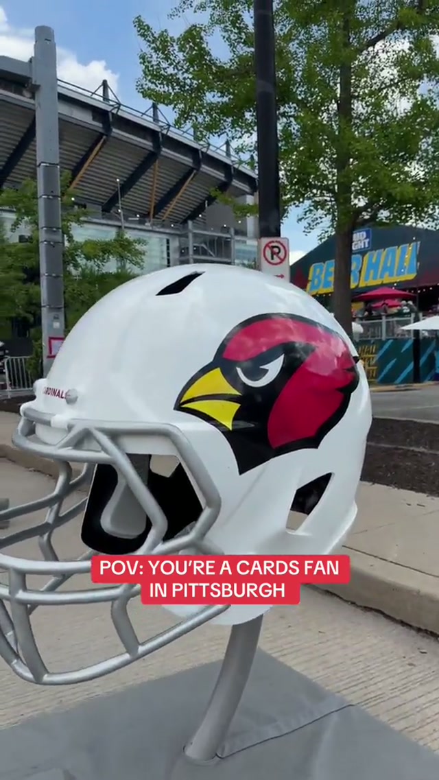 Checking in from Pittsburgh #NFLDraft #AZCardinals #BirdGang