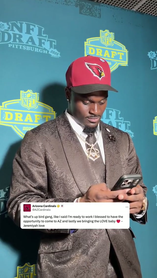 Straight from the man himself #AZCardinals #NFLDraft #BirdGang 
