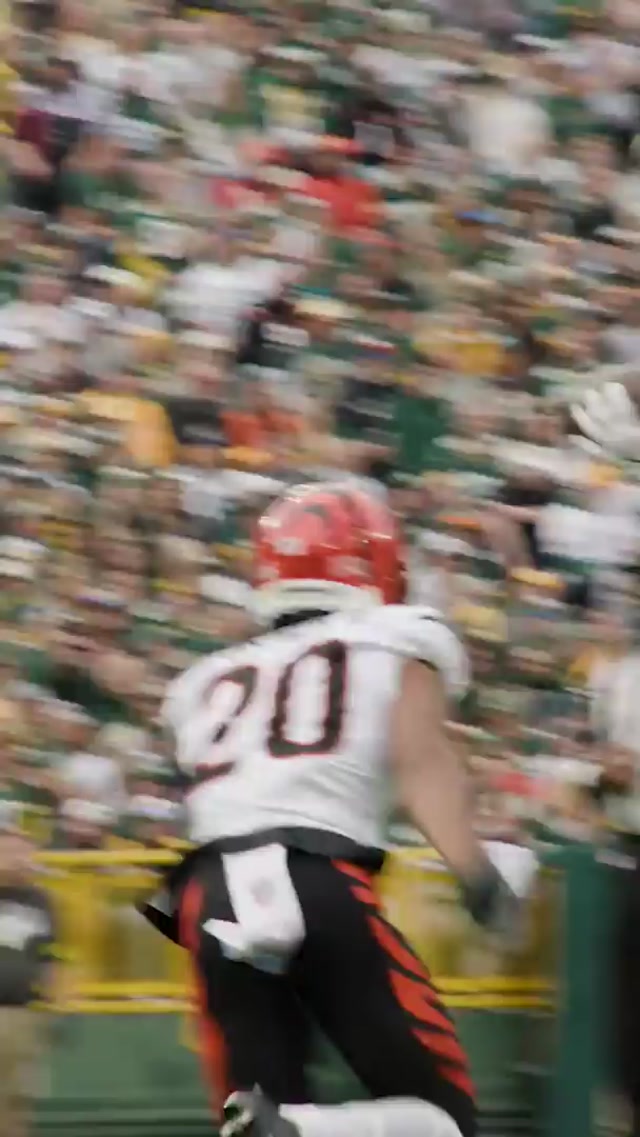 Turnin’ up the heat 🔥 #bengals #nfl #football