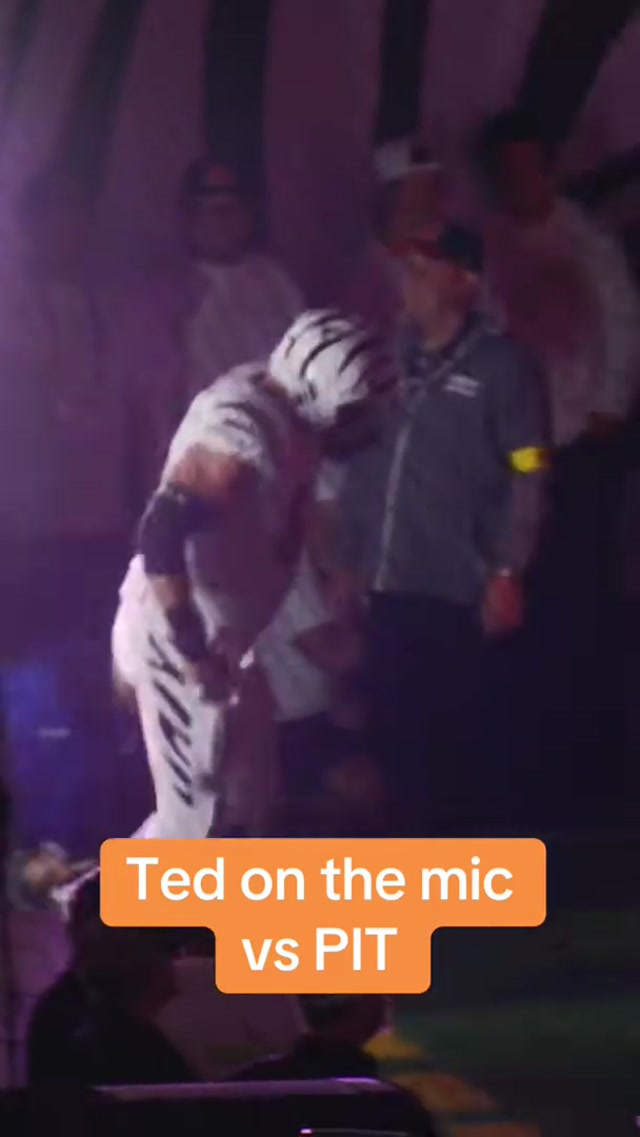 FIRE US UP TED! #nfl #bengals #whodey