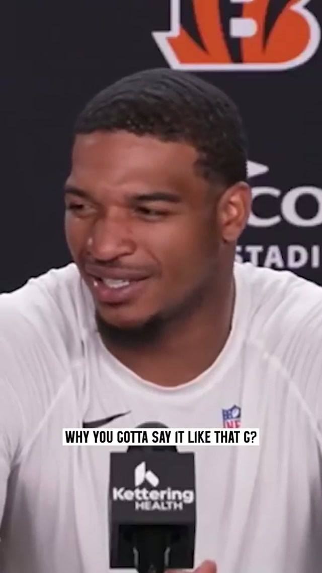 Uno keeps us laughing 🤣 #jamarrchase #bengals #nfl