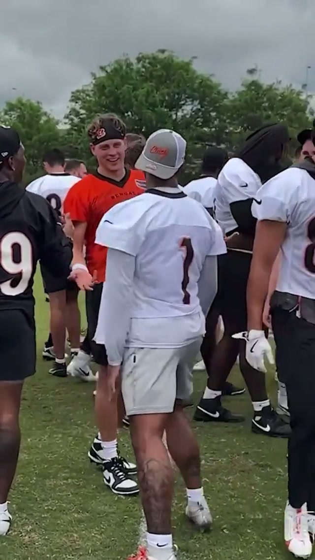 Did someone say National Hugging Day? #bengals #nfl 