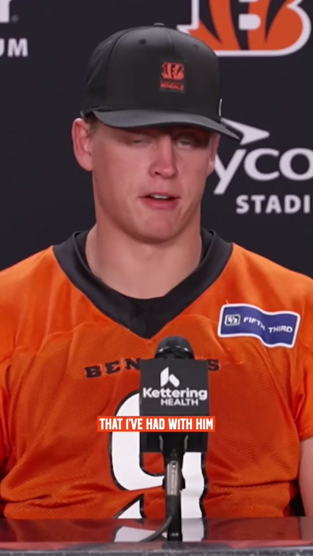 Energy rising. #bengals #nfl