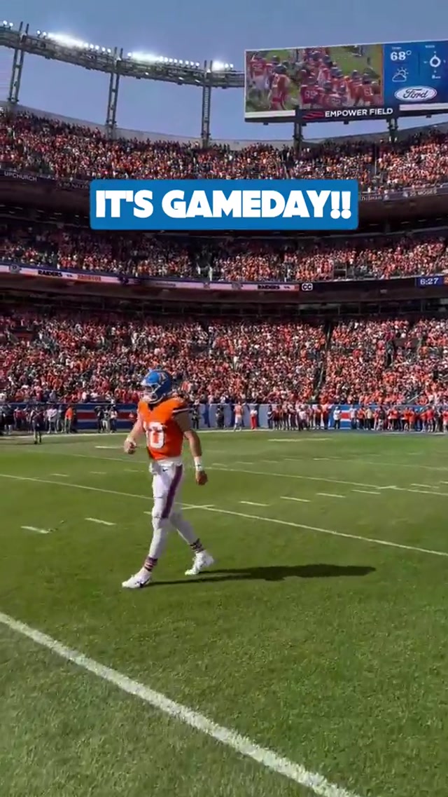 HAPPY THROWBACK GAMEDAY‼️ #broncos #gameday #throwback #bonix