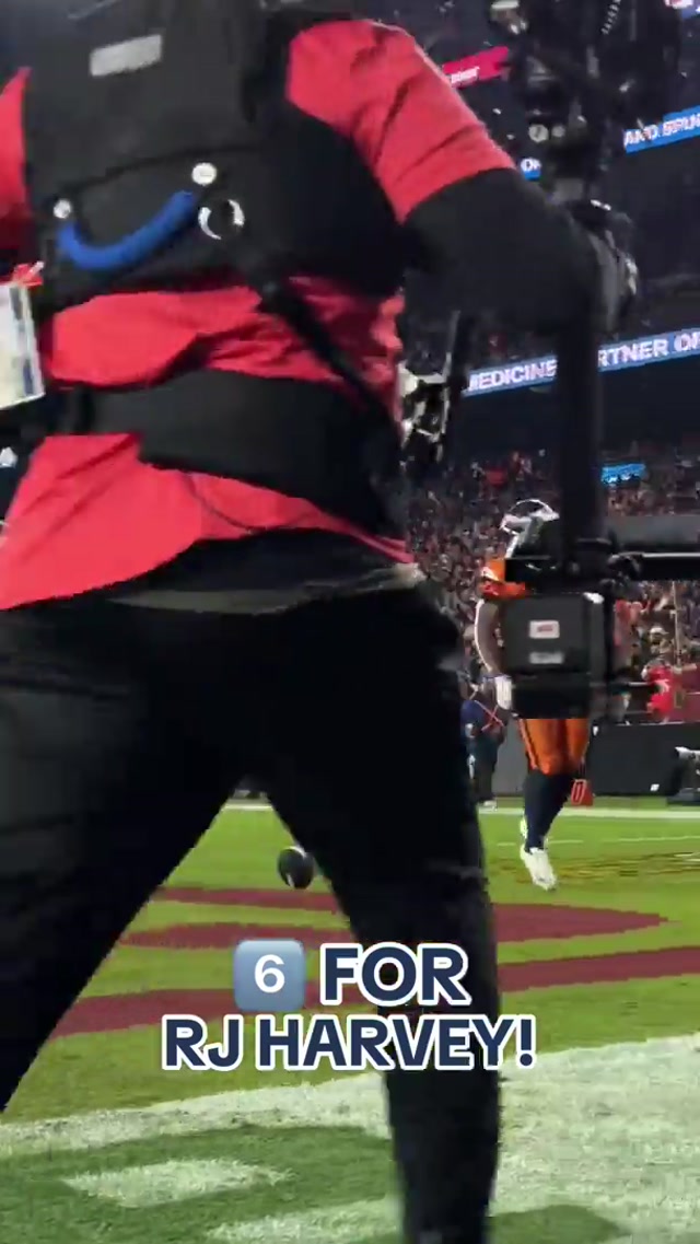 That’s a TD! 🙌

#rjharvey #nfl #broncos #ucf #touchdown