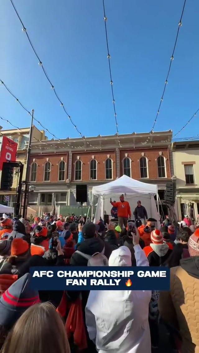 #BroncosCountry showed out for the Fan Rally 🔥 See you at the #AFCChampionship Game!

#broncos #denver #larimersquare 