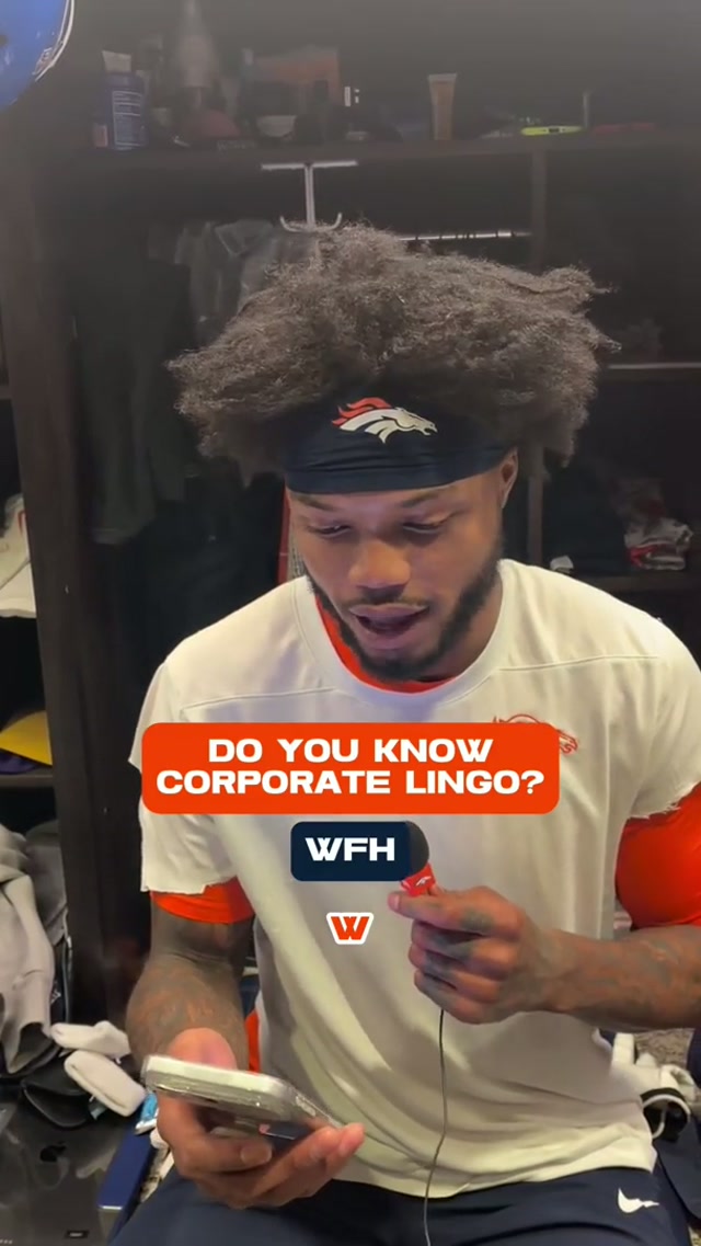 Let’s circle back to corporate lingo another time 😅

#corporate #lingo #wfh #ooo #broncos 