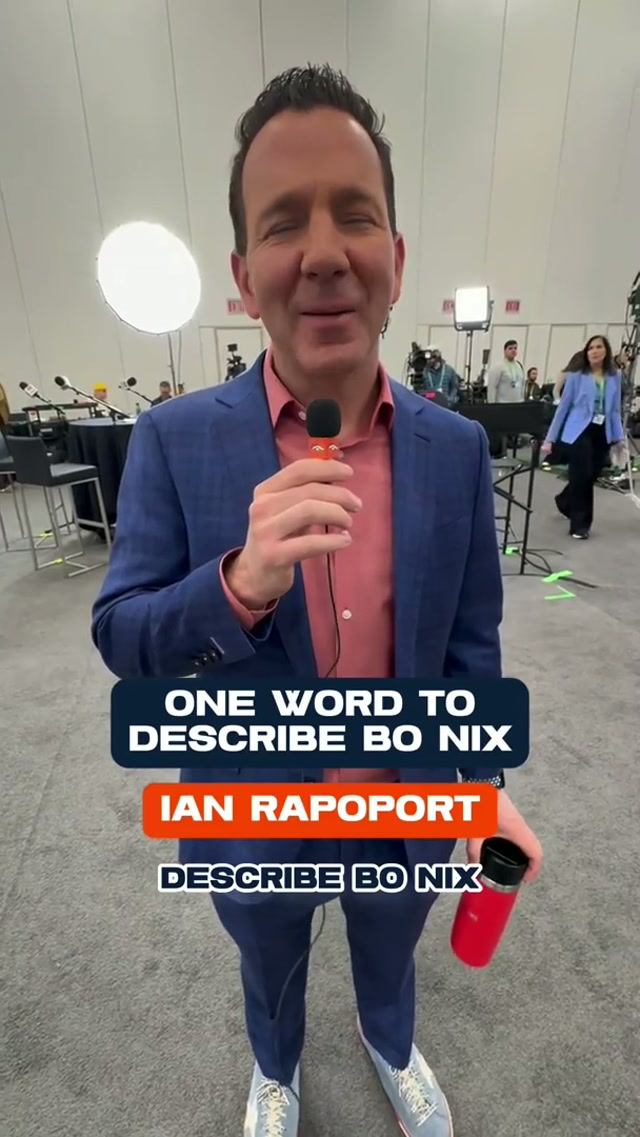 Clutch, Ascending, Tough 🗣️

We asked national media at the #NFLCombine to describe Bo Nix in one word ⬆️

#broncos #combine #nfl #bonix 