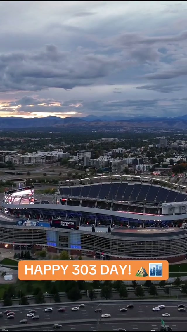 No place we’d rather be! 🧡🏠 #303Day #BroncosCountry #denver #colorado #broncos 