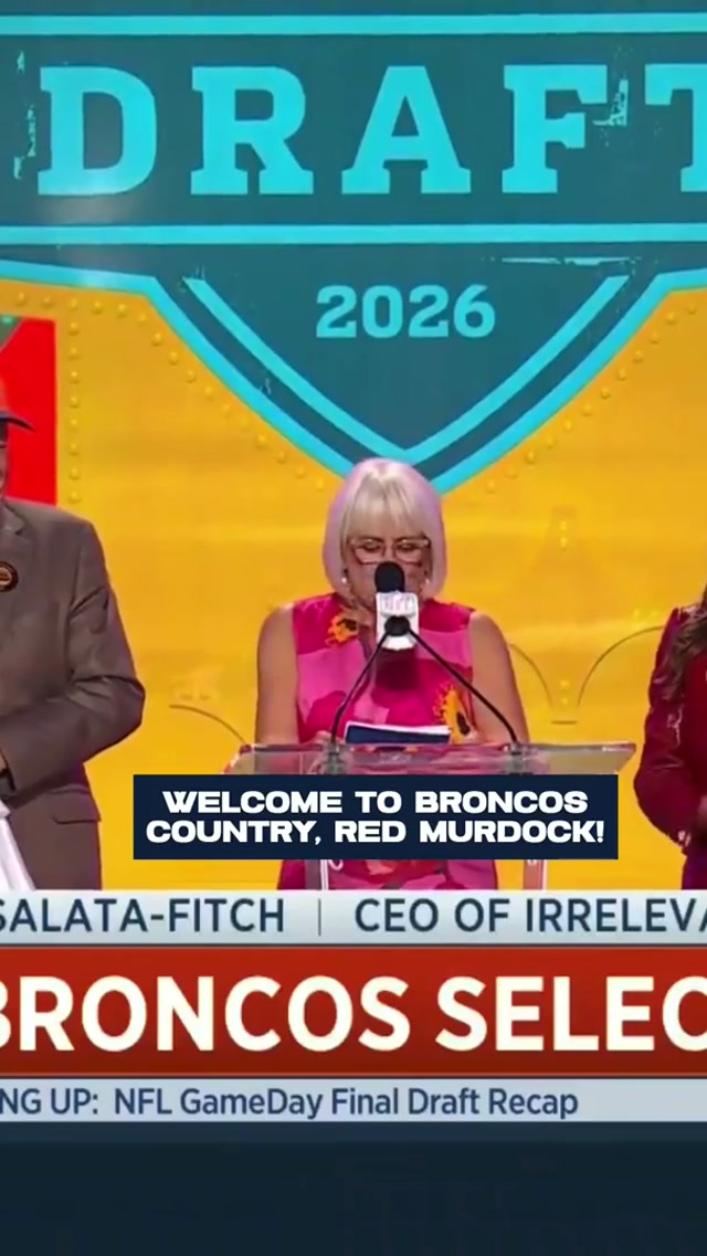 Wrapping up the #NFLDraft with Pick No. 257 🙌 

#redmurdock #buffalo #broncos 

📺: #NFLDraft on ESPN/ABC/NFLN