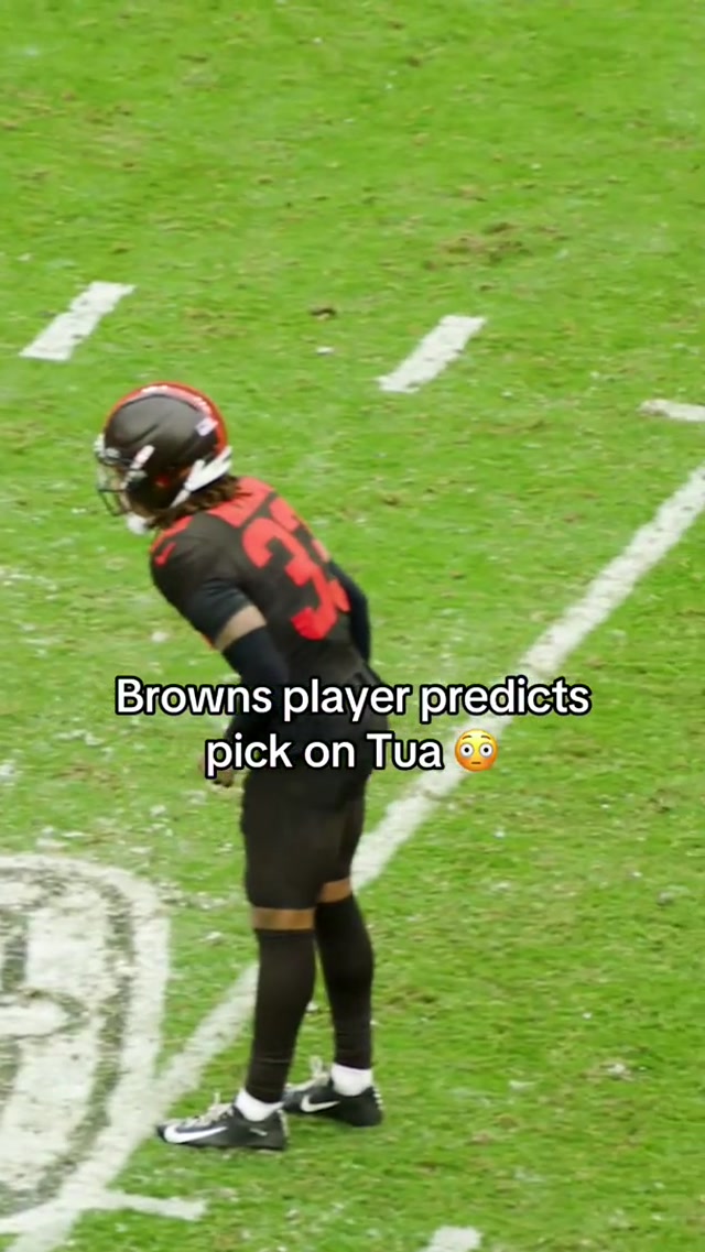 Ronnie really called it ๐ฎโ๐จ #clevelandbrowns #micdup #ronniehickman