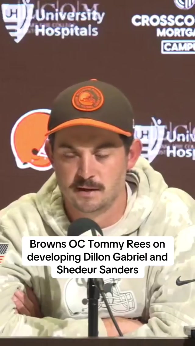 Dillon and Shedeur are bought in ๐ค #dillongabriel #shedeursanders #tommyrees #pressconference