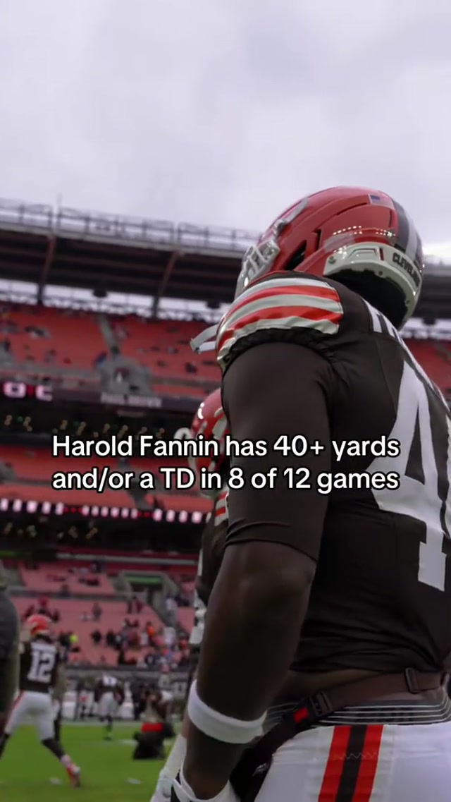 Harold movin different #haroldfanninjr #clevelandbrowns 