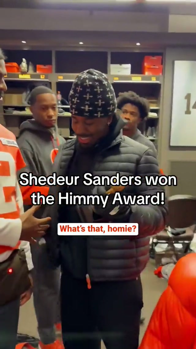 Dylan said I knew he was gonna play it cool 😂 #shedeursanders #himmy 