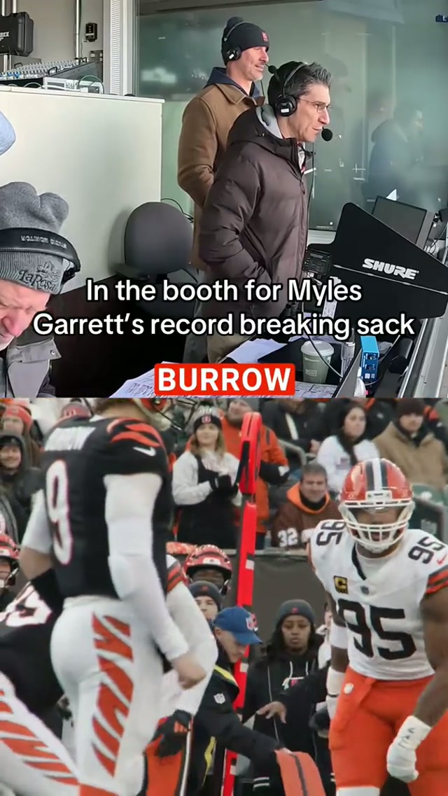 a moment in history #mylesgarrett #playbyplay #radio #record 