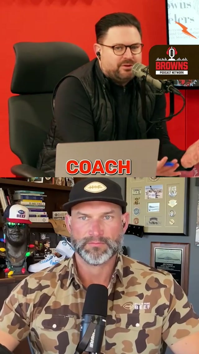 Joe Thomas weighs in on the Browns coaching search #podcast #joethomas #browns 