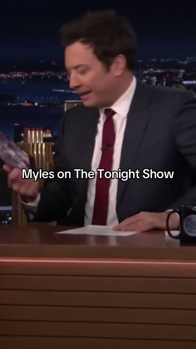 the best from Myles on @The Tonight Show #mylesgarrett #tonightshow #jimmyfallon 