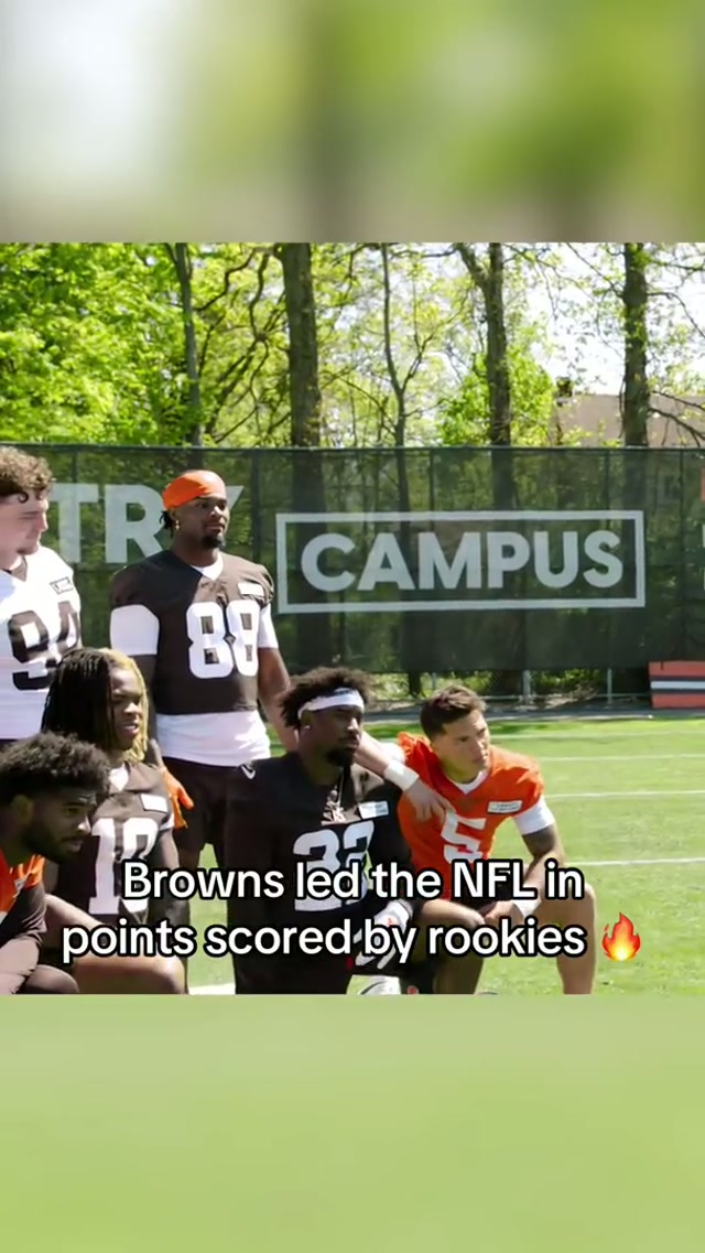 this class was balling #rookie #nfl #browns 