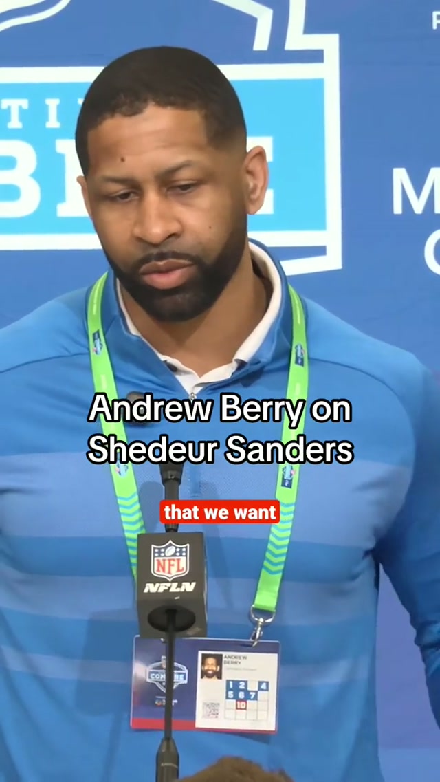continued growth 💪 #nflcombine #nfldraft #andrewberry #shedeursanders 