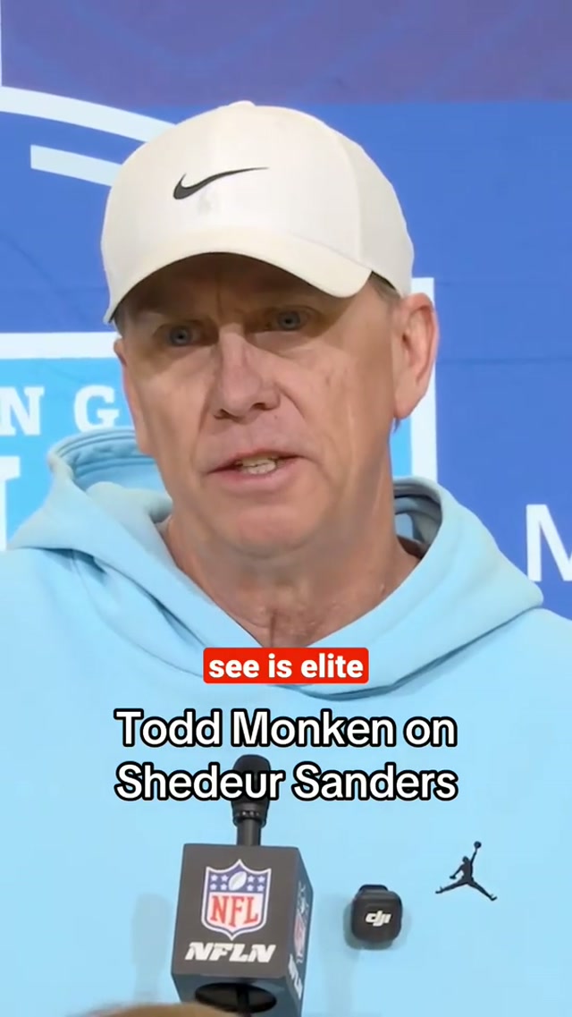 Monken on 12 #toddmonken #shedeursanders #combine 
