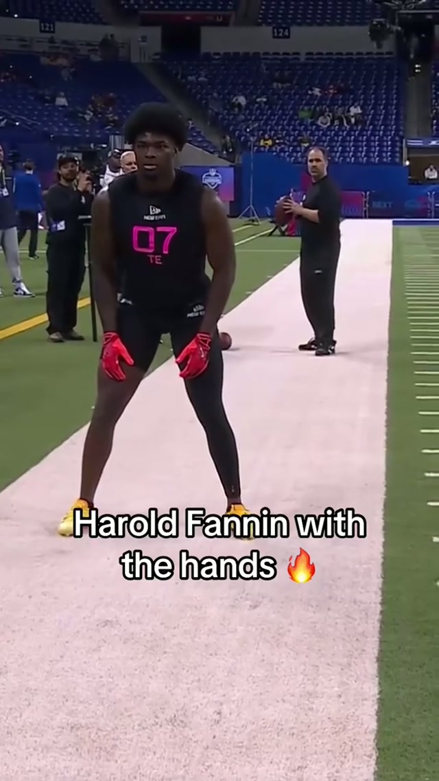 I LOVE HAROLD FANNIN #haroldfanninjr #nflcombine #nfldraft  