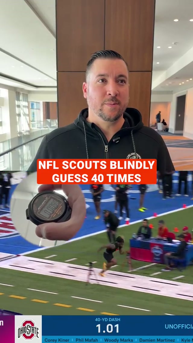 too quick to guess 💨 #nflcombine #quinshonjudkins #dylansampson 