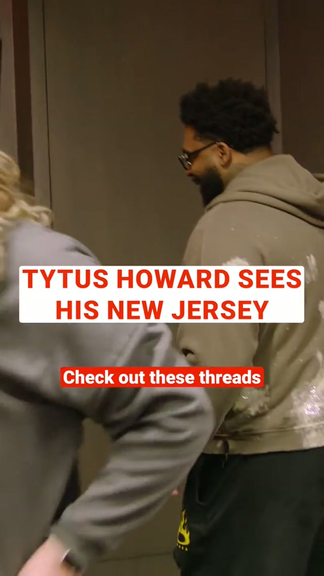 rocking 71 🔥😮‍💨 #tytushoward #freeagency #nflfreeagency #micdup 