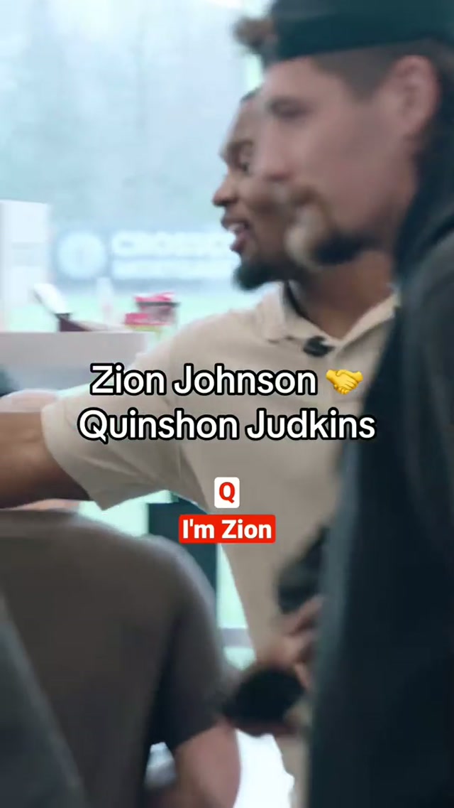 ready to do great things #zionjohnson #quinshonjudkins #freeagency 