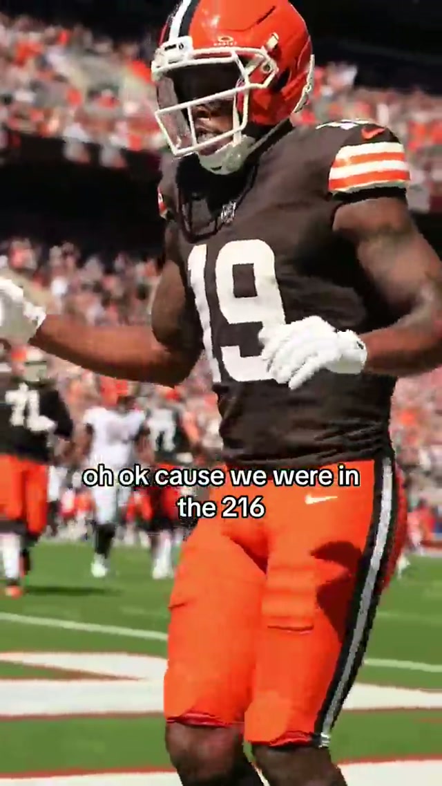 oh ok cause this is the best area code #216 #browns  