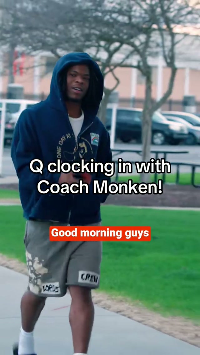 Q getting in at a good time frfr #quinshonjudkins #quinshon #toddmonken #nflworkouts 