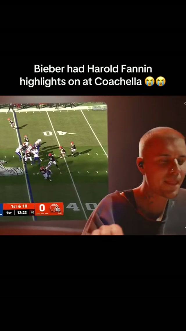 bieberchella went crazy #haroldfannin #bieberchella #coachella #justinbieber #bieber 