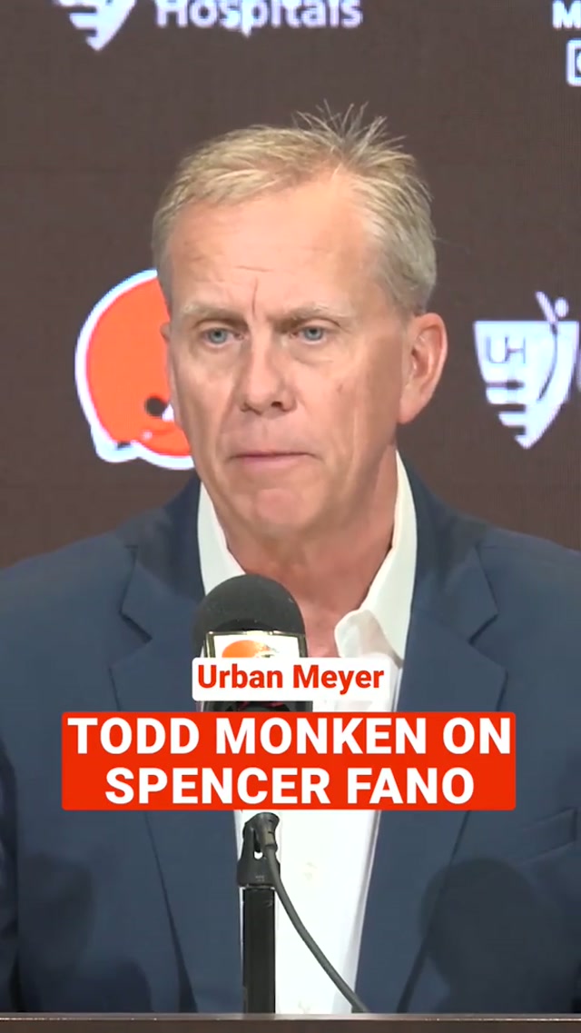 let’s get in the trenches 💪 #browns #nfldraft #toddmonken