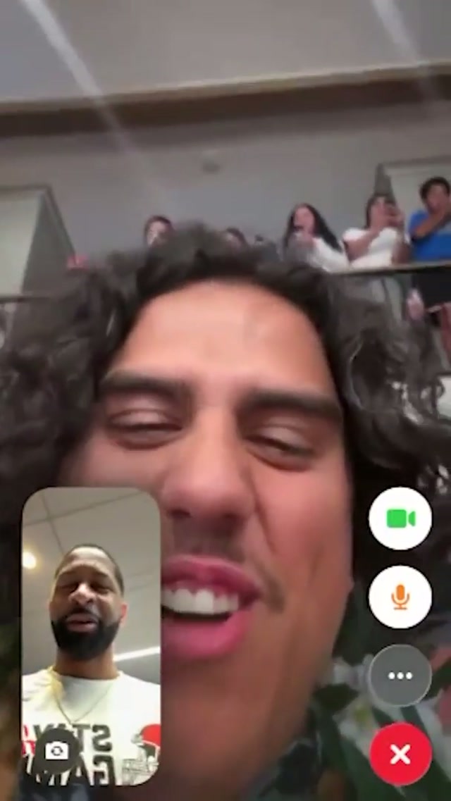Spencer Fano gets the call #browns #nfldraft #spencerfano 