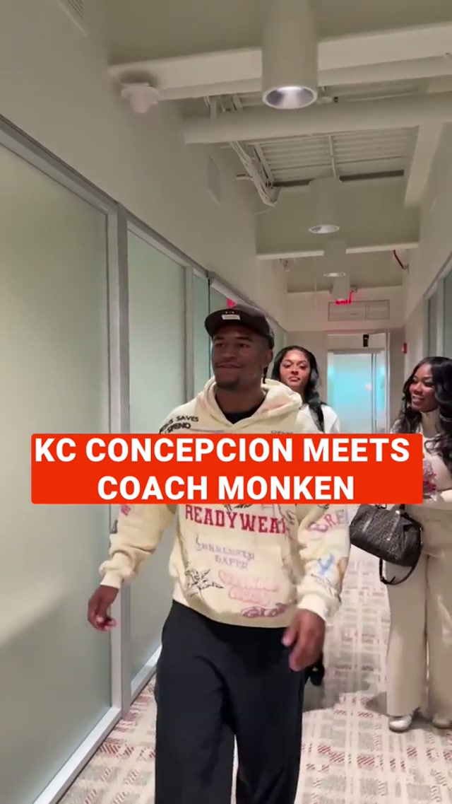KC n Coach 🤞 #toddmonken #kcconcepcion #nfldraft 