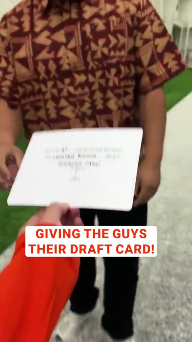 the card that led to the call #kcconcepcion #spencerfano #nfldraft 