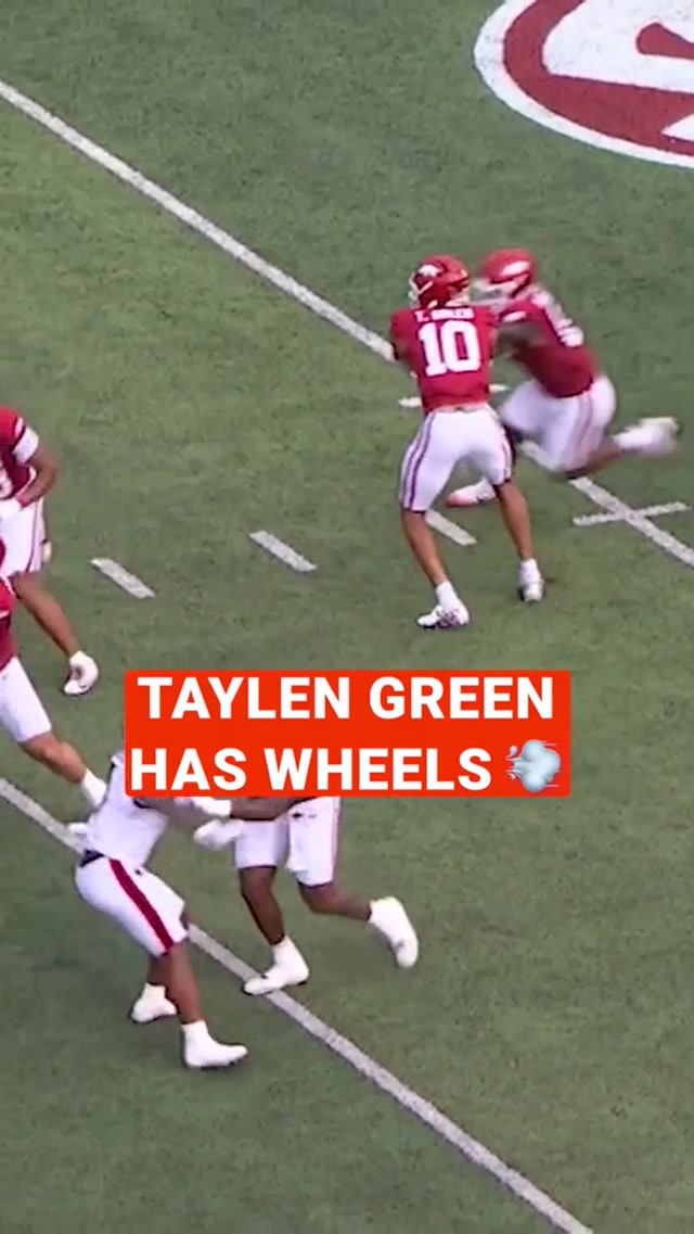 breakaway speed #taylengreen #nfldraft NFL Draft on NFLN