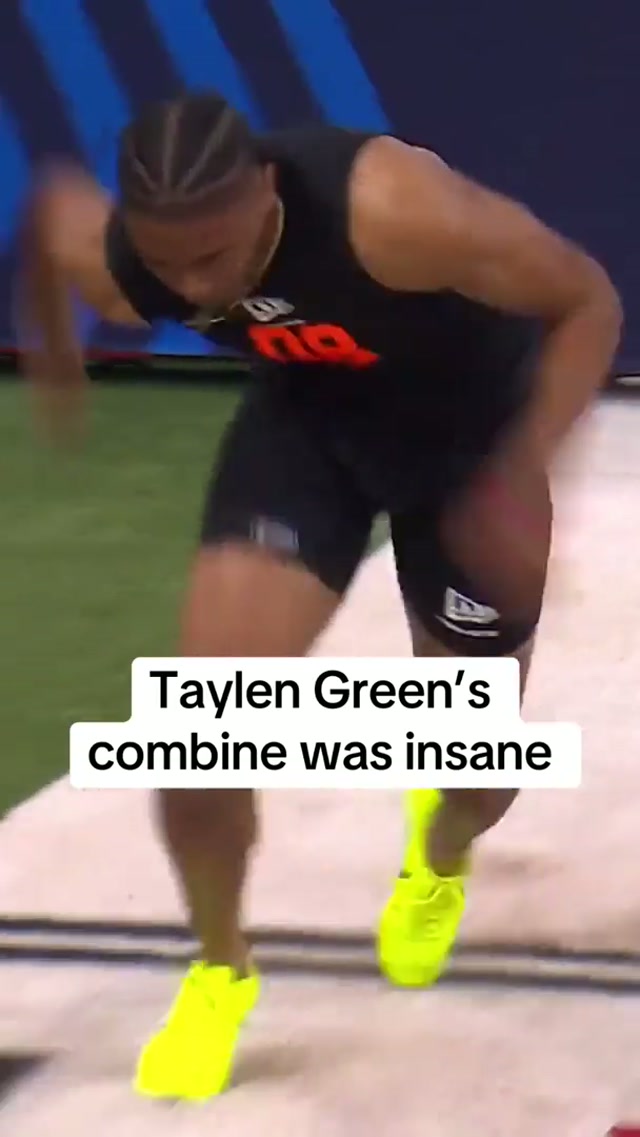 this man can move #taylengreen #nfldraft #browns 