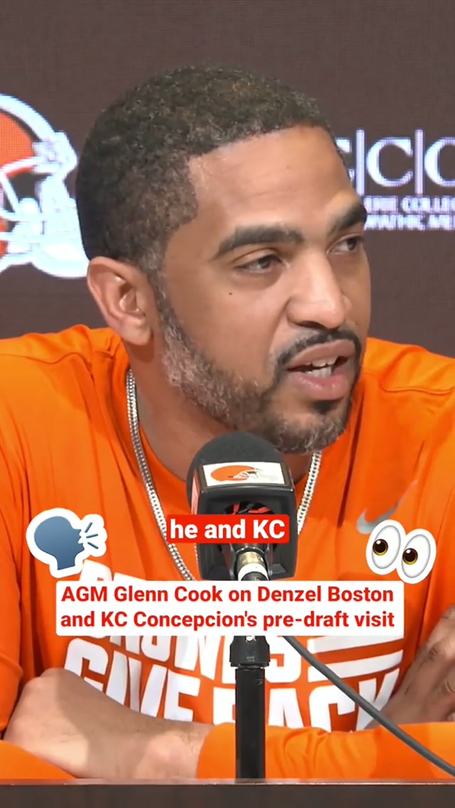 Denzel Bost and KC Concepcion visited together #nfldraft #kcconcepcion #denzelboston 