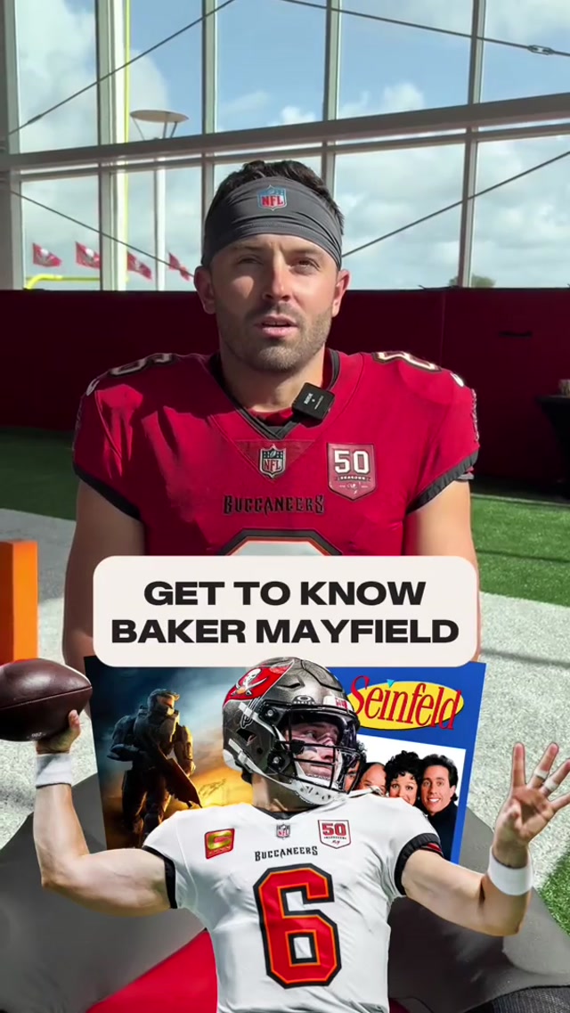Your favorite QB’s favorite things 👀

#bakermayfield #musician #movie #videogames #superhero 