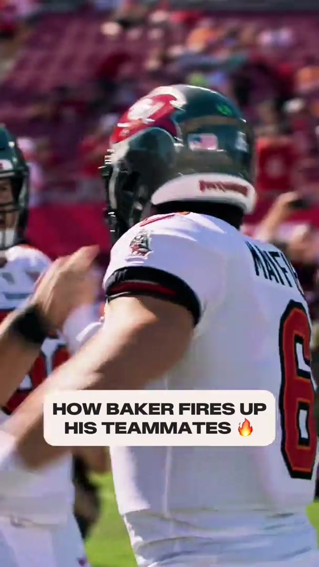 Baker Mayfield knows how to fire up his offensive line π€
#bakermayfield #team #teammates #buccaneers #nfl