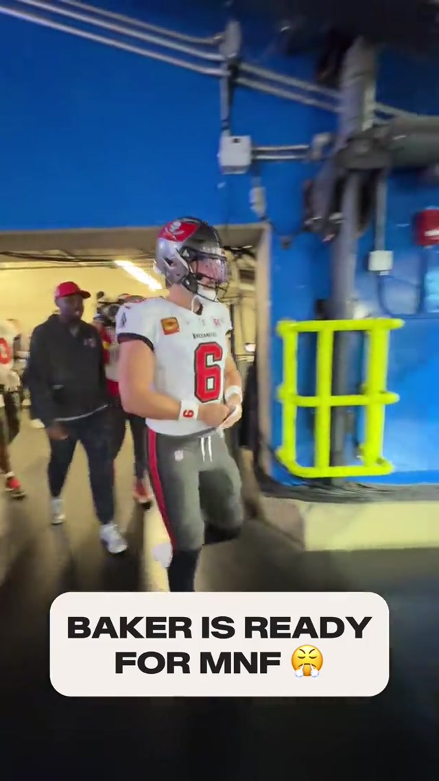 Ready to Bake π¨π»βπ³ #buccaneers #bakermayfield #nfl #mondaynightfootball #mnf