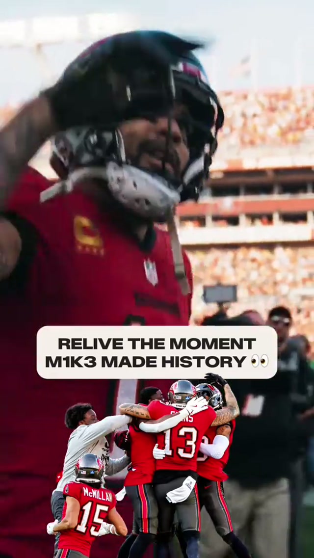 Celebrating the first anniversary of Mike Evans tying Jerry Rice’s NFL record for the most consecutive 1K-yard seasons 👏

#mikeevans #history #buccaneers #nfl #football 