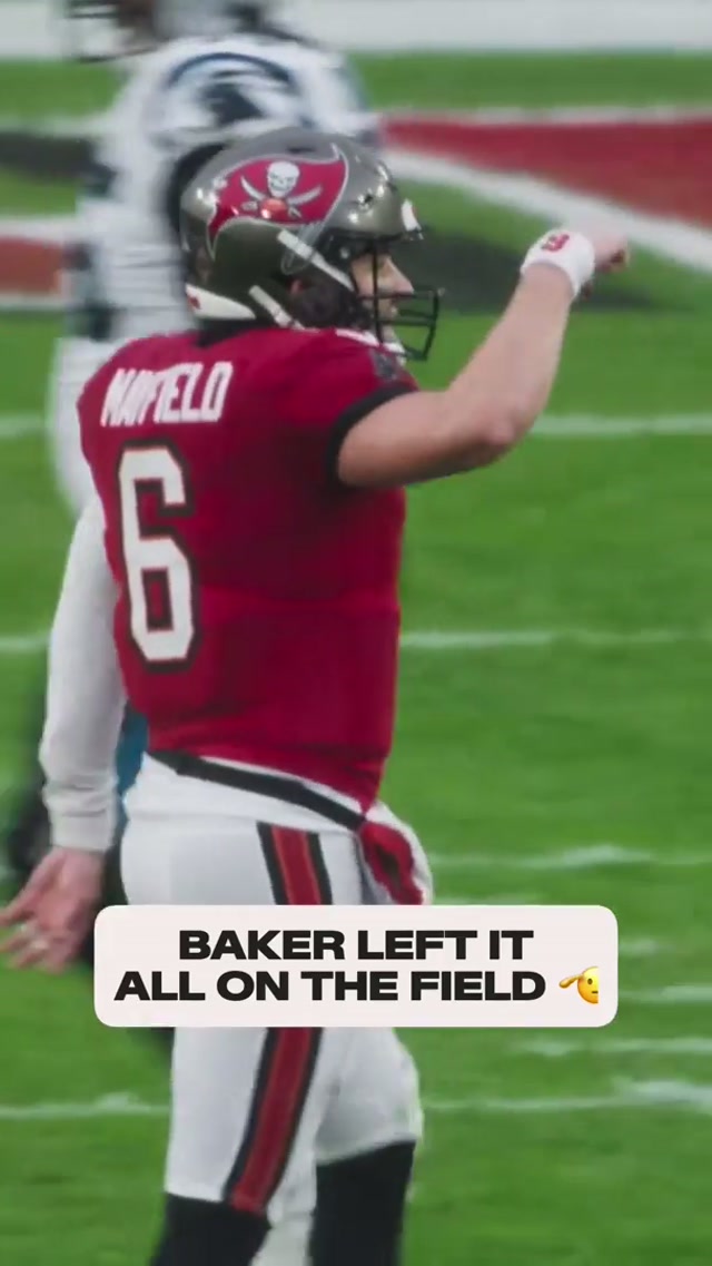 One thing about Baker, he’s never backing down from a challenge 💯

#bakermayfield #buccaneers #nfl #football #team 