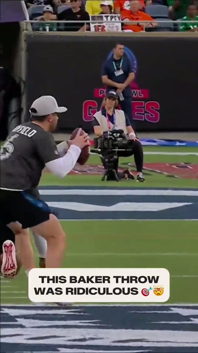 Still thinking about when Baker threaded this TD during the 2025 Pro Bowl 😳

#bakermayfield #touchdown #throw #nfl #probowl 