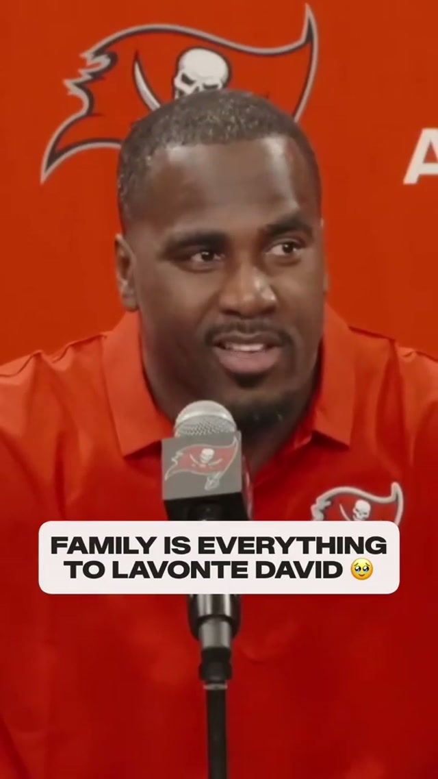 LD got to live out his dream because of family ♥️ #lavontedavid #buccaneers #retirement #legend #nfl 