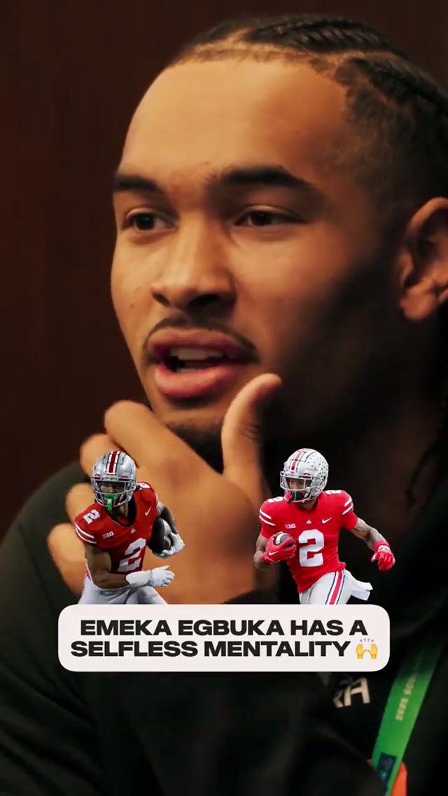 From WRU ➡️ Tampa Bay

Emeka Egbuka’s team-first attitude and play brought him to the Krewe one year ago 🙌 #buccaneers #emekaegbuka #nfl #draft #throwback 